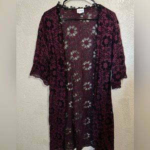 LulaRoe 90s inspired Kimono